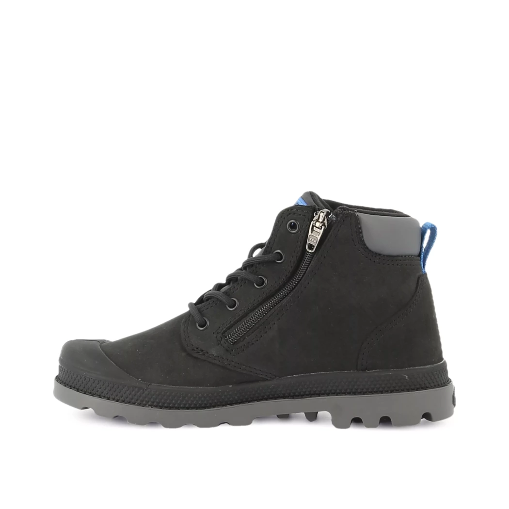 Image (4) de la chaussures Palladium - Bottines Noir en Cuir nubuck