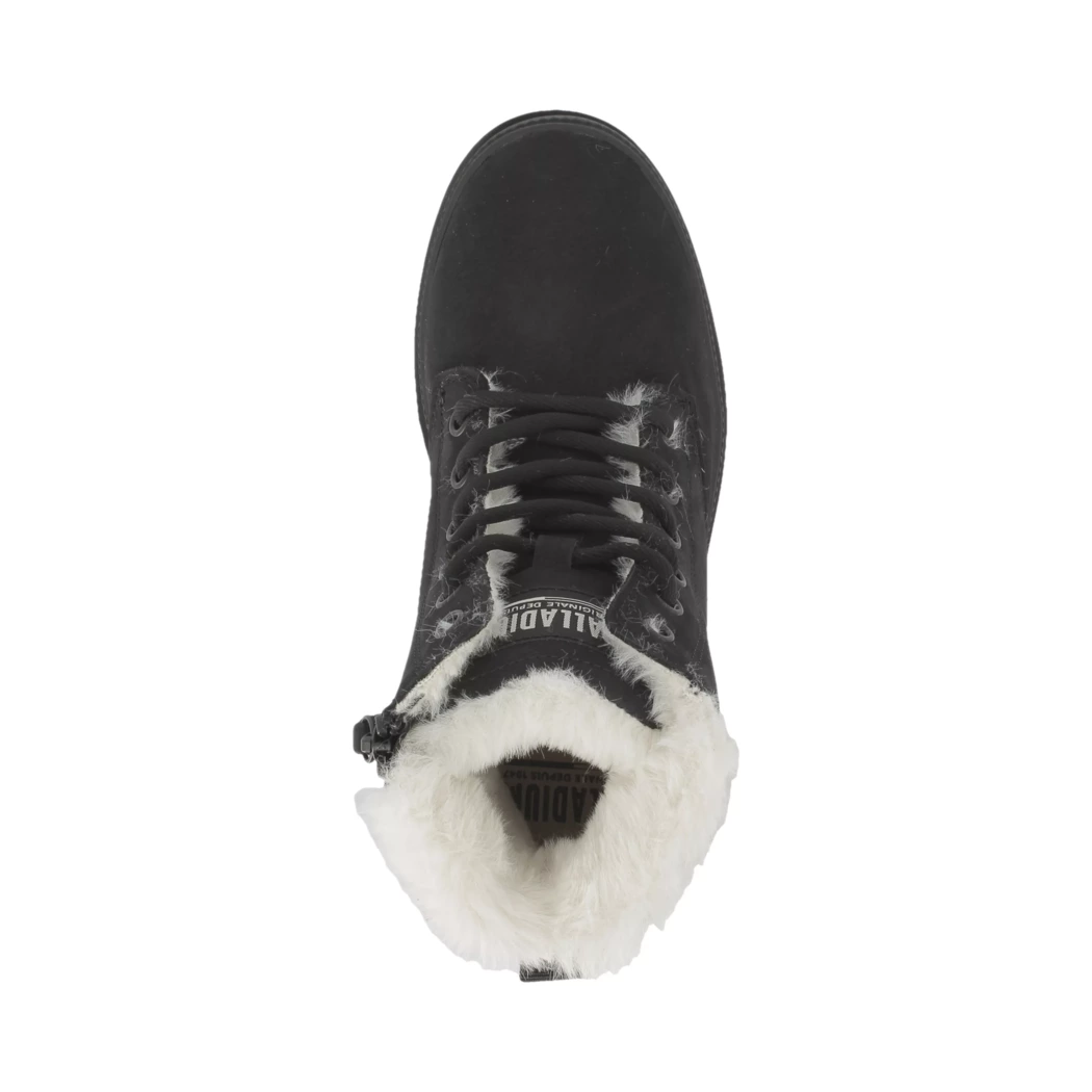 Image (6) de la chaussures Palladium - Bottines Noir en Cuir nubuck