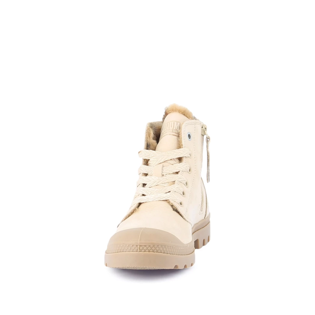 Image (5) de la chaussures Palladium - Bottines Beige en Cuir nubuck