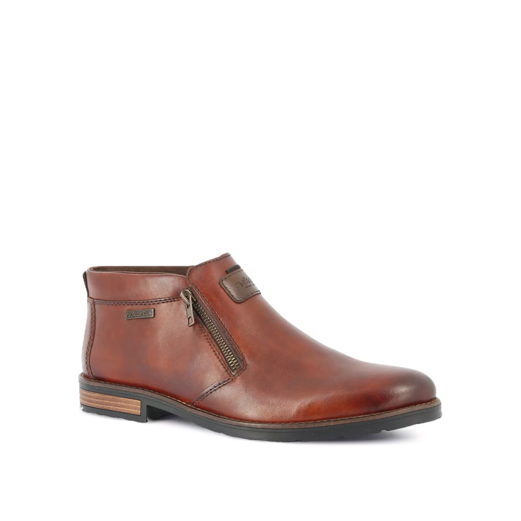 Image (1) de la chaussures Rieker - Boots Cuir naturel / Cognac en Cuir