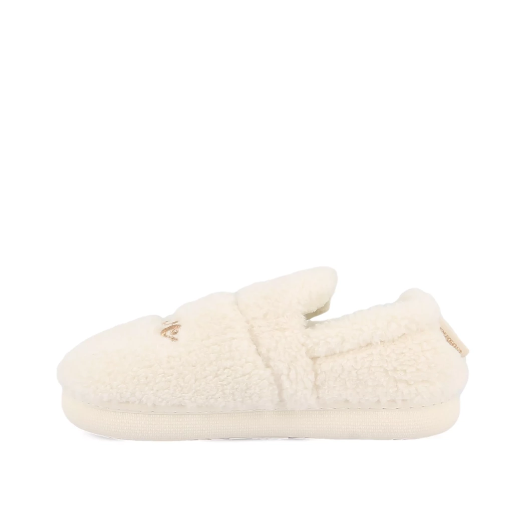 Image (4) de la chaussures Isotoner - Pantoufles et Chaussons Blanc en Textile