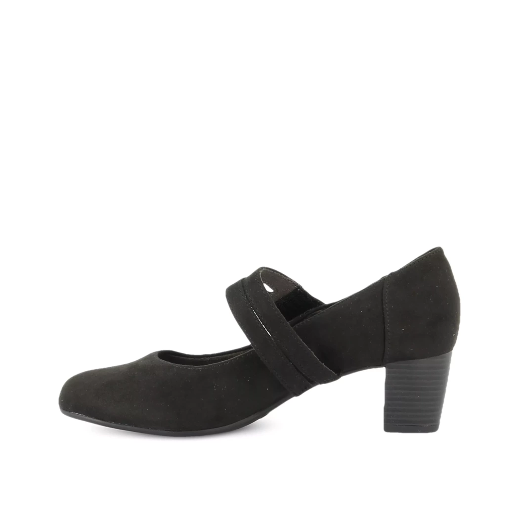 Image (4) de la chaussures Jana - Escarpins Noir en Cuir synthétique