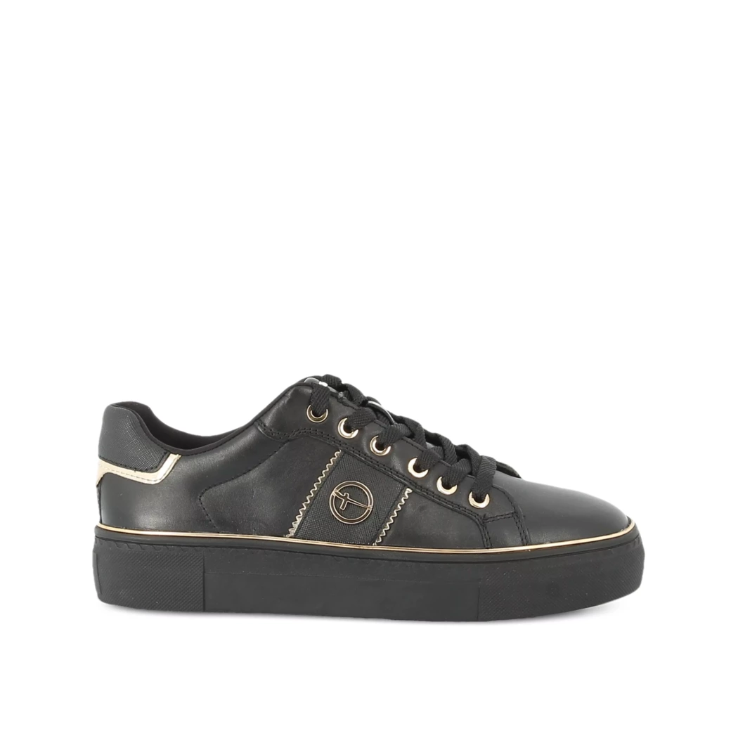 Image (2) de la chaussures Tamaris - Baskets Noir en Cuir