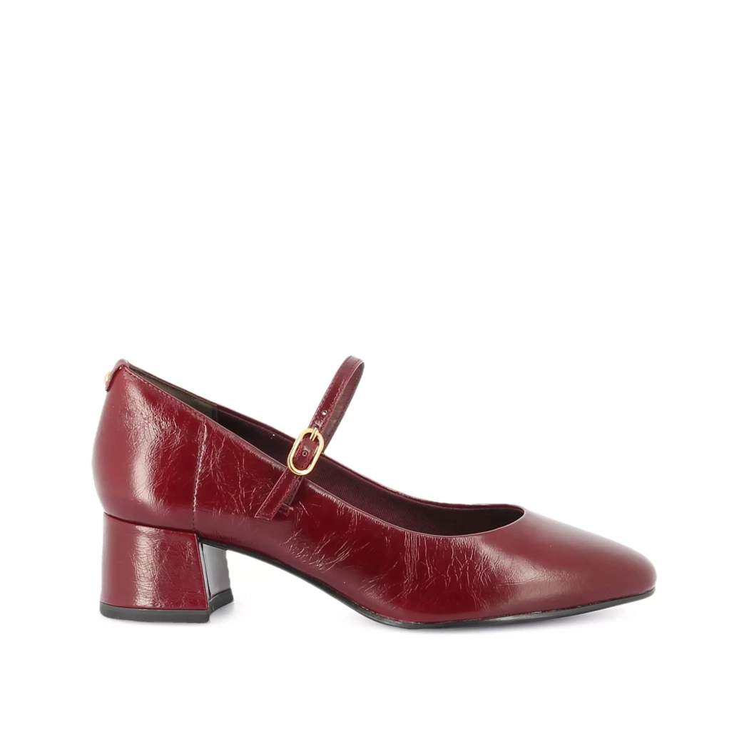 Image (2) de la chaussures Tamaris - Escarpins Bordeaux en Cuir vernis