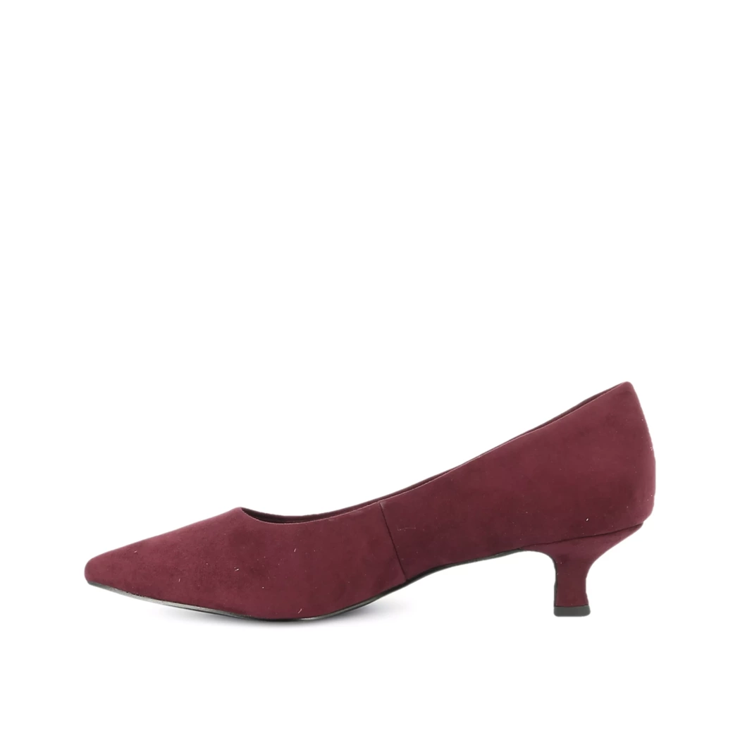 Image (4) de la chaussures Marco Tozzi - Escarpins Bordeaux en Cuir synthétique