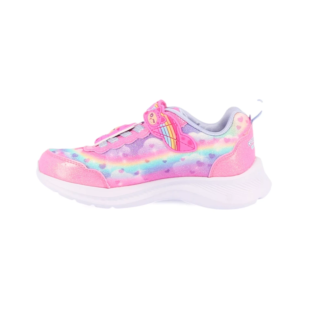 Image (4) de la chaussures Skechers - Baskets Rose en Cuir synthétique