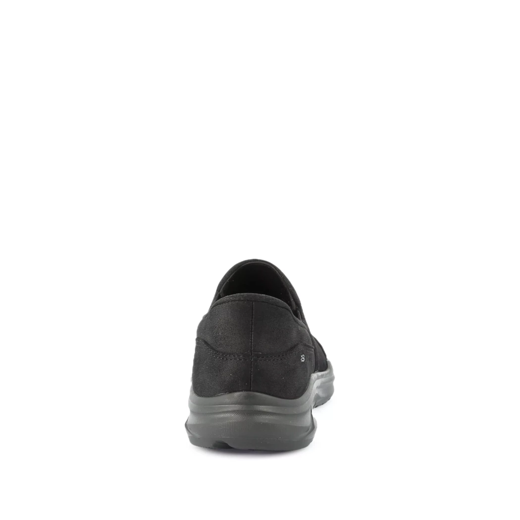 Image (3) de la chaussures Skechers - Mocassins Noir en Cuir synthétique