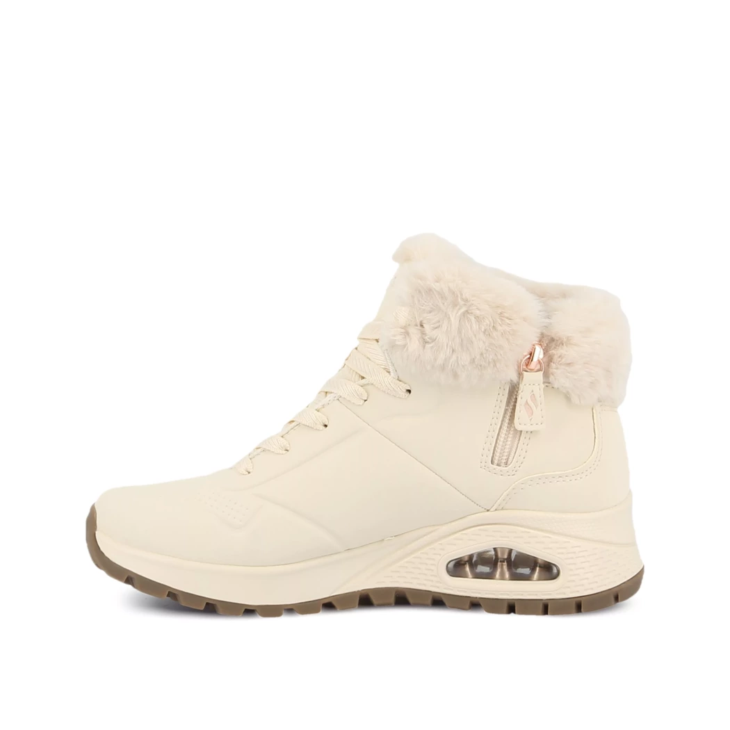 Image (4) de la chaussures Skechers - Bottines Beige en Cuir synthétique