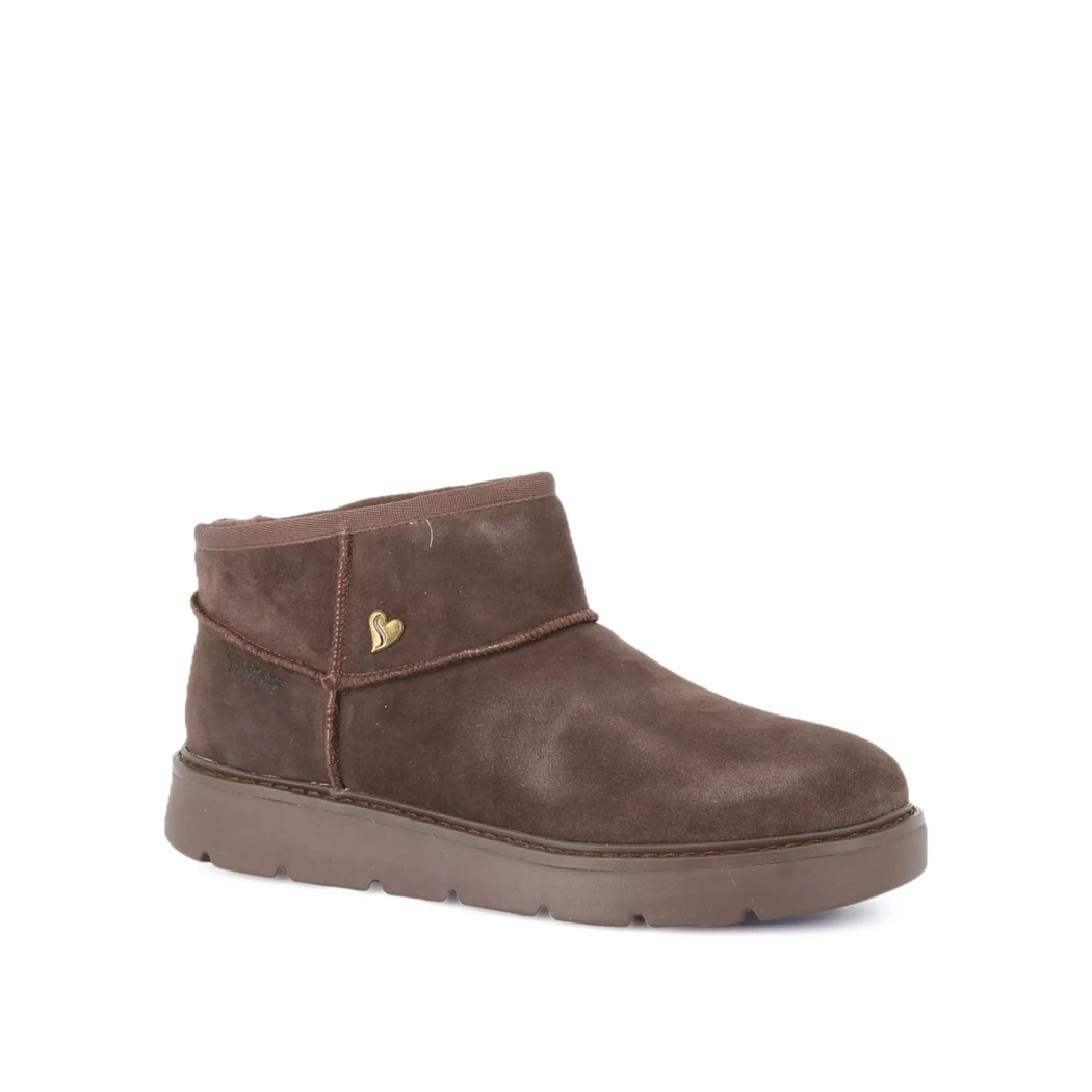 Image (1) de la chaussures Skechers - Boots Marron en Cuir nubuck