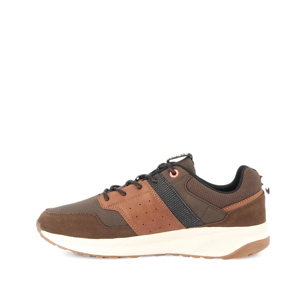 Image (4) de la chaussures Schott - Baskets Marron en Cuir synthétique