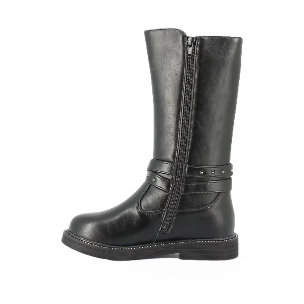 Image (4) de la chaussures Fashion Victim - Bottes Noir en Cuir synthétique