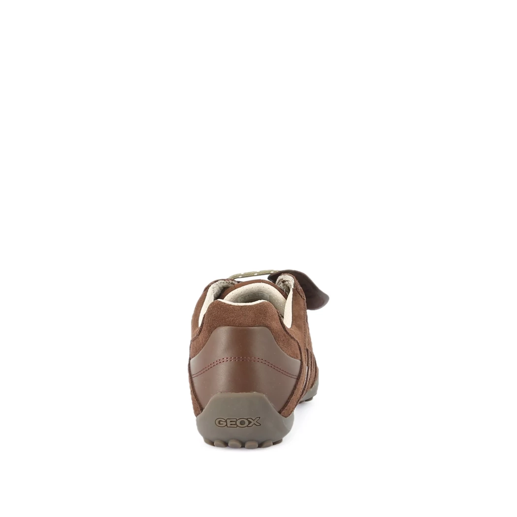 Image (3) de la chaussures Geox - Baskets Marron en Cuir nubuck