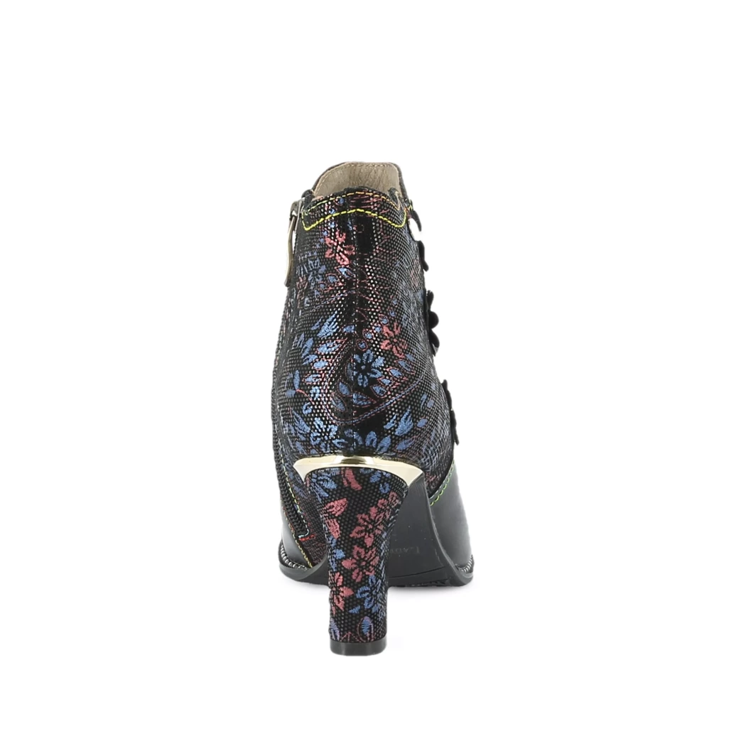 Image (3) de la chaussures Laura Vita - Boots Noir en Cuir et textile