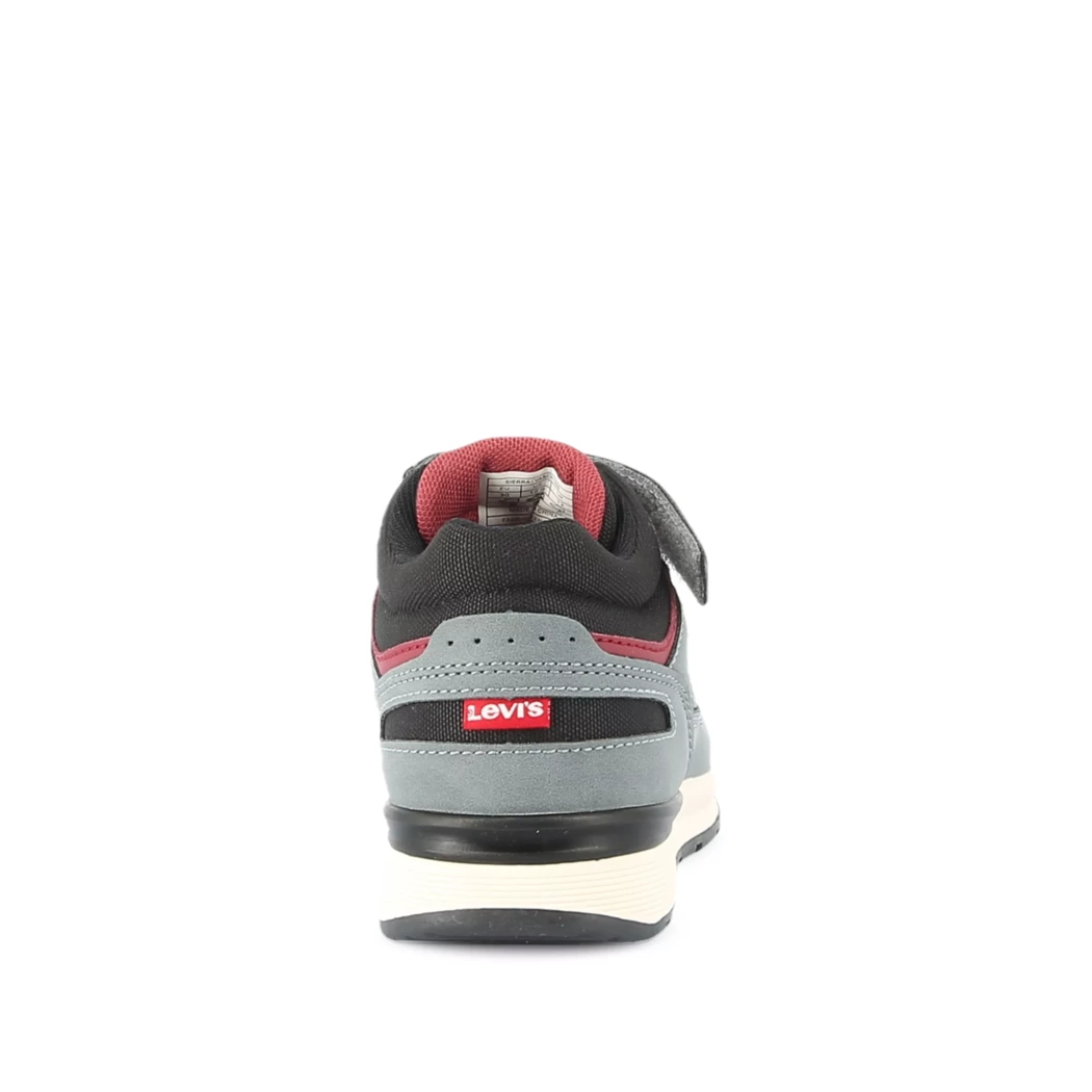 Image (3) de la chaussures Levi's - Bottines Bleu en Cuir synthétique