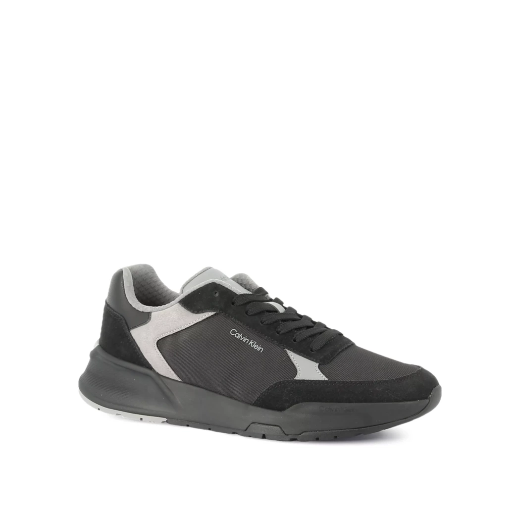 Image (1) de la chaussures Calvin Klein - Baskets Noir en Cuir nubuck