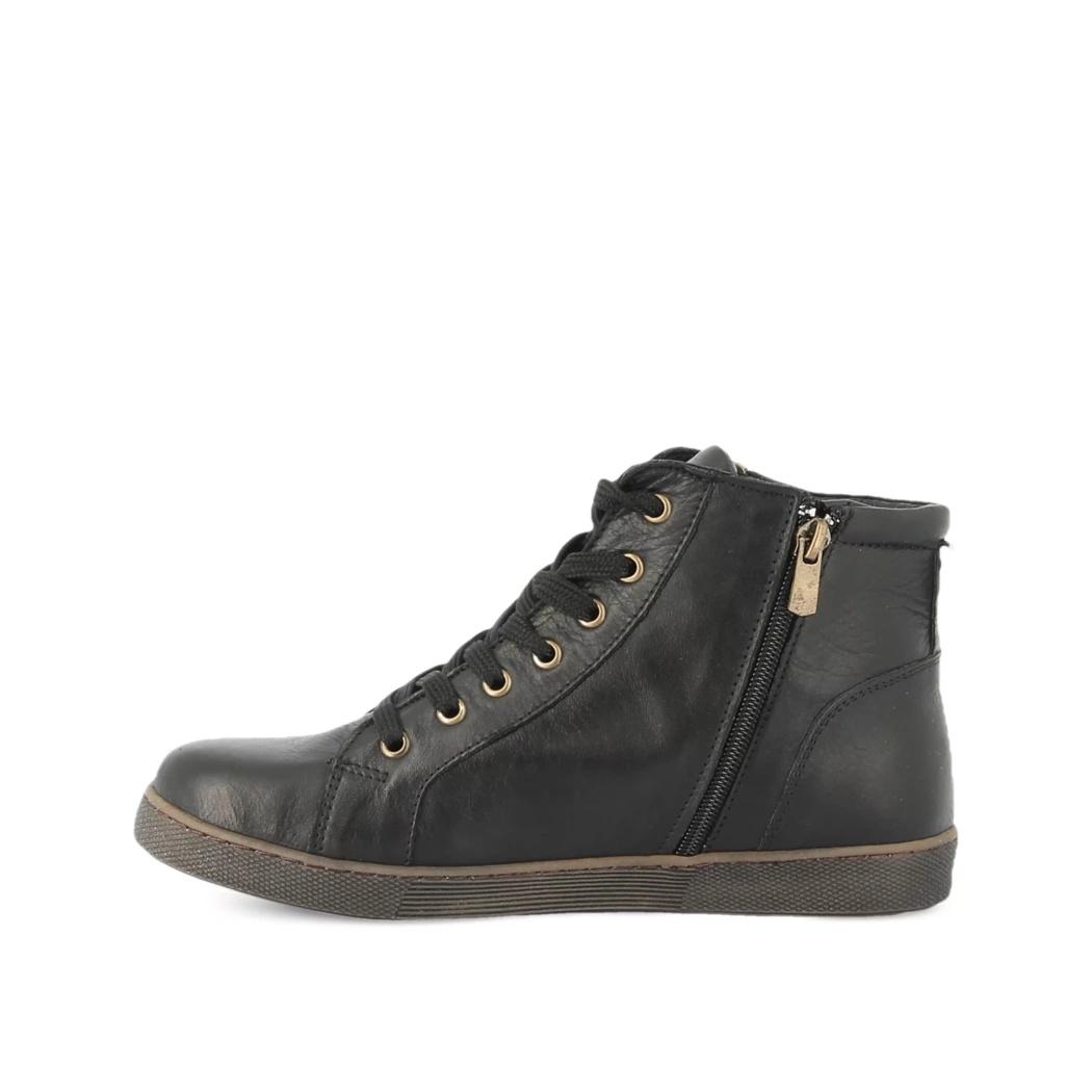 Image (4) de la chaussures Andrea Conti - Bottines Noir en Cuir