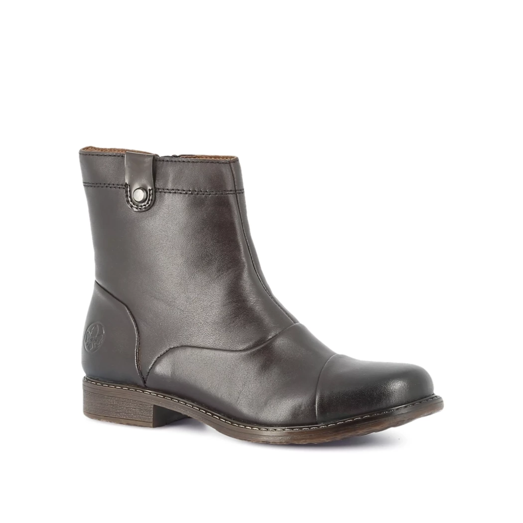 Image (1) de la chaussures Rieker - Boots Marron en Cuir