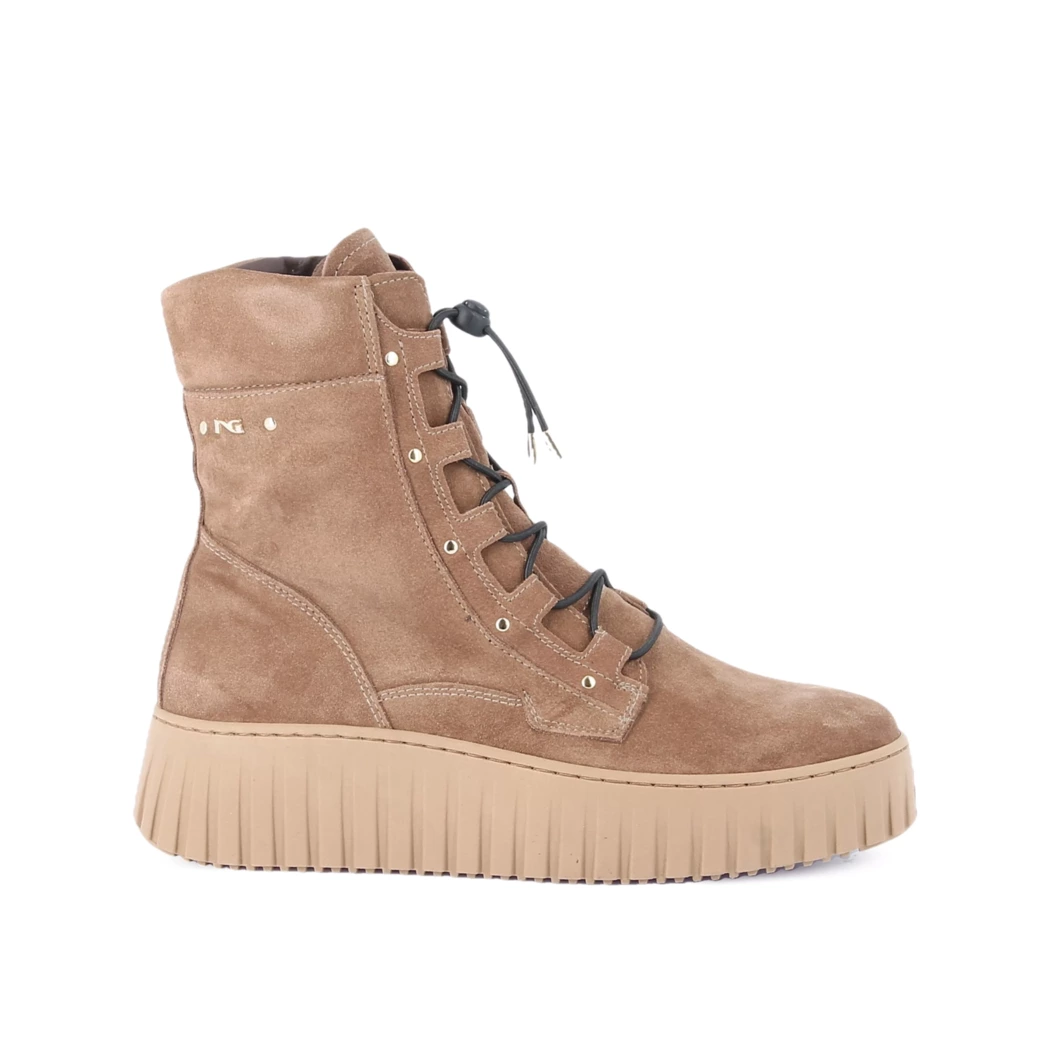 Image (2) de la chaussures Nero Giardini - Bottines Taupe en Cuir