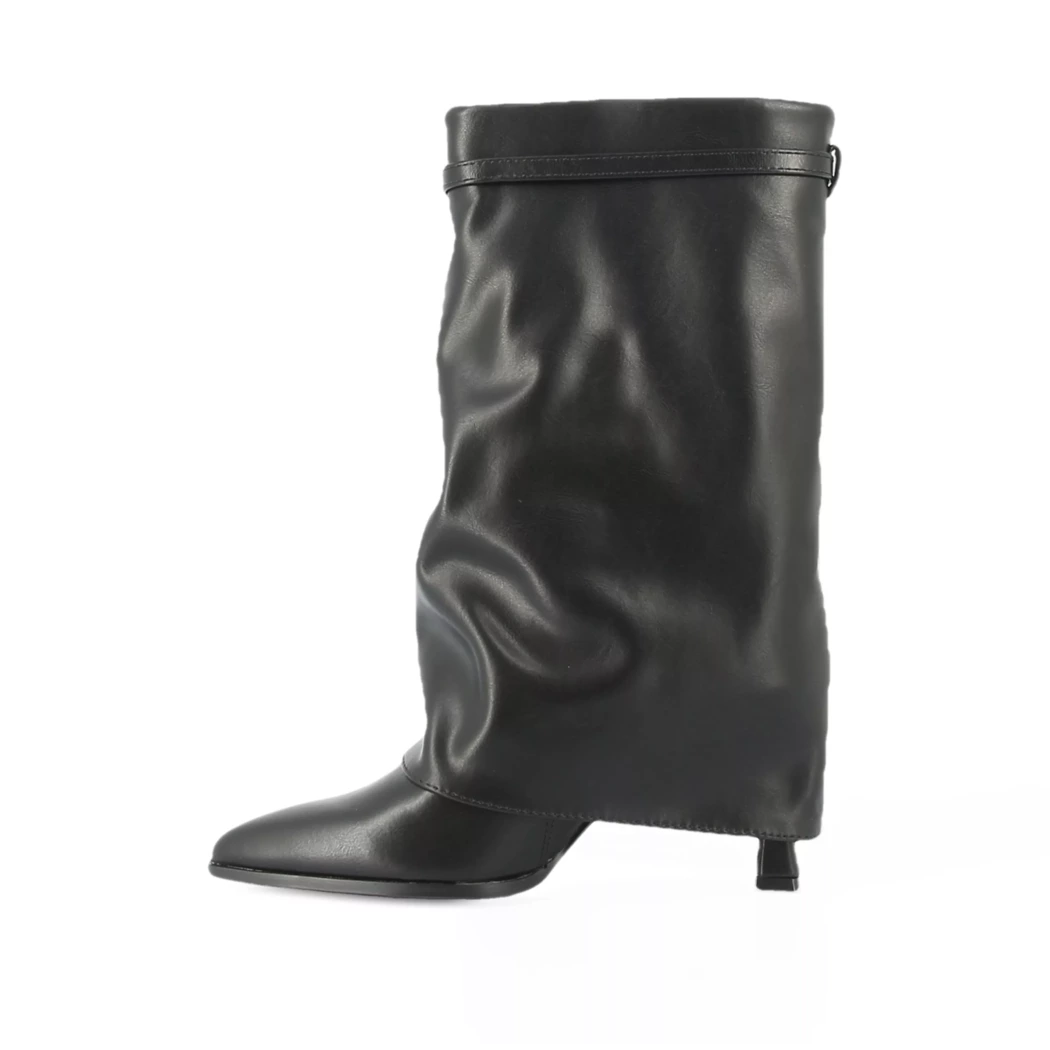 Image (4) de la chaussures Fashion Victim - Boots Noir en Cuir synthétique