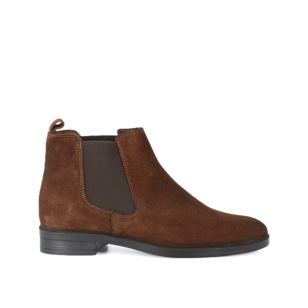 Image (2) de la chaussures Simplement B - Boots Marron en Cuir nubuck