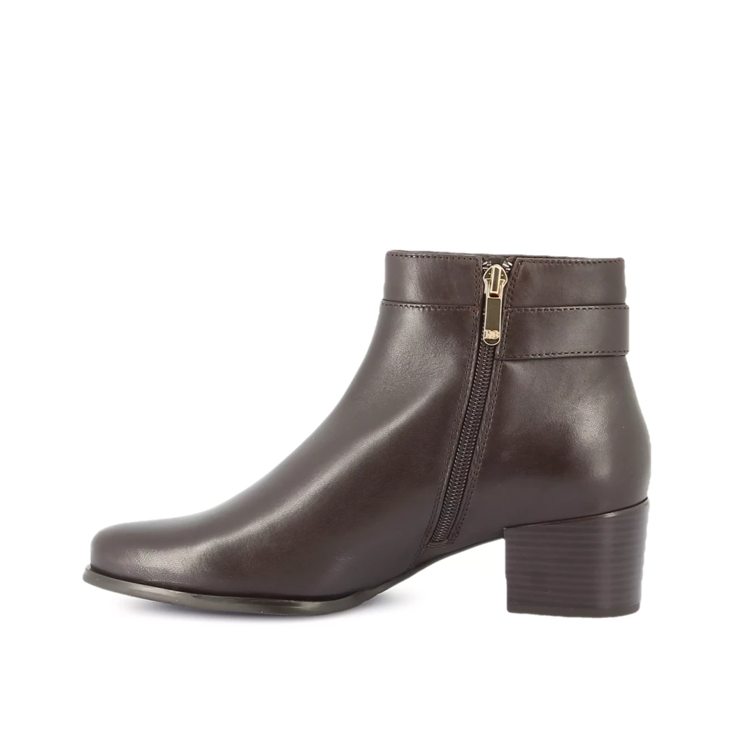 Image (4) de la chaussures Regarde le ciel - Boots Marron en Cuir