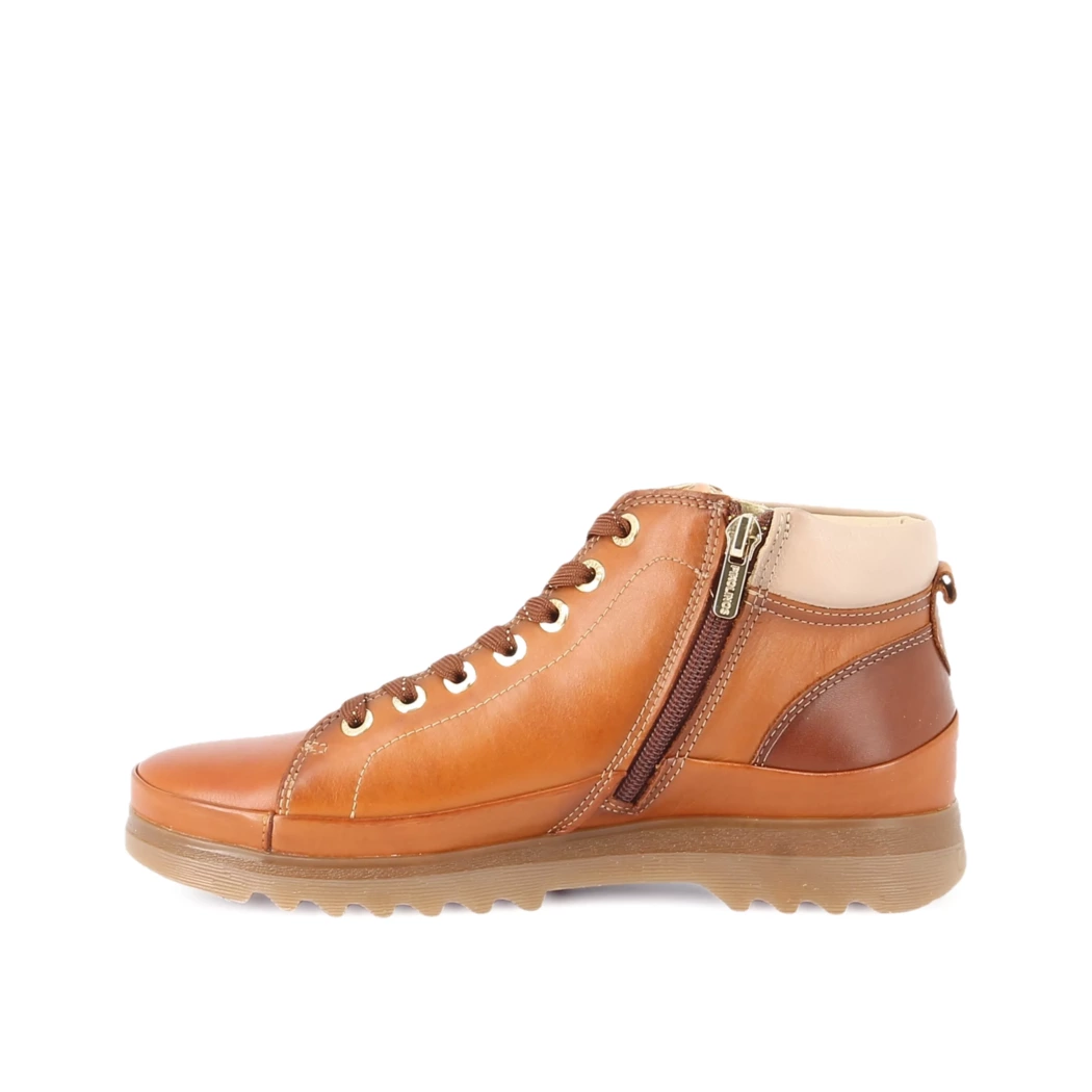 Image (4) de la chaussures Pikolinos - Bottines Cuir naturel / Cognac en Cuir