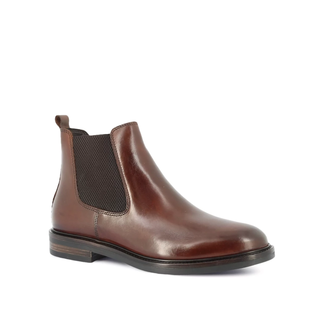 Image (1) de la chaussures Midtown District - Boots Marron en Cuir