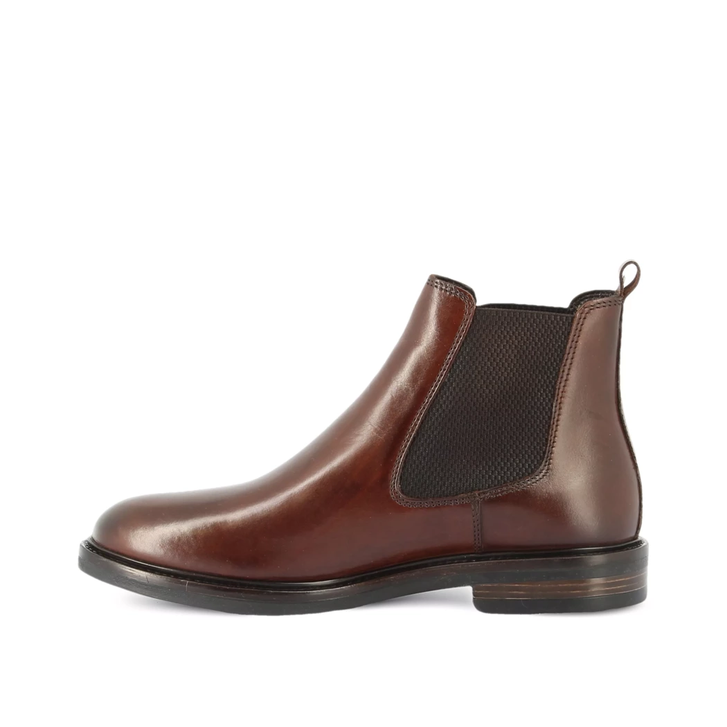 Image (4) de la chaussures Midtown District - Boots Marron en Cuir