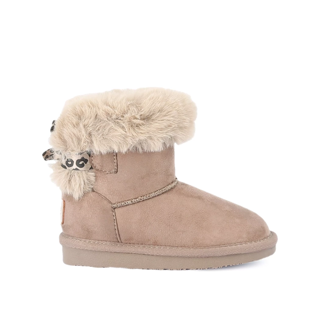 Image (2) de la chaussures Osito - Boots Taupe en Cuir synthétique