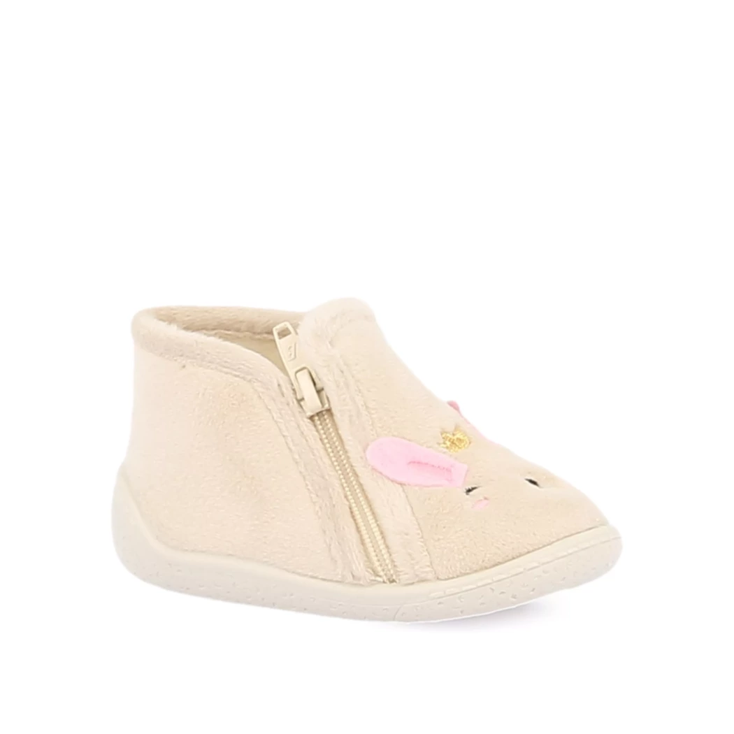 Image (1) de la chaussures Bossi - Pantoufles et Chaussons Beige en Textile
