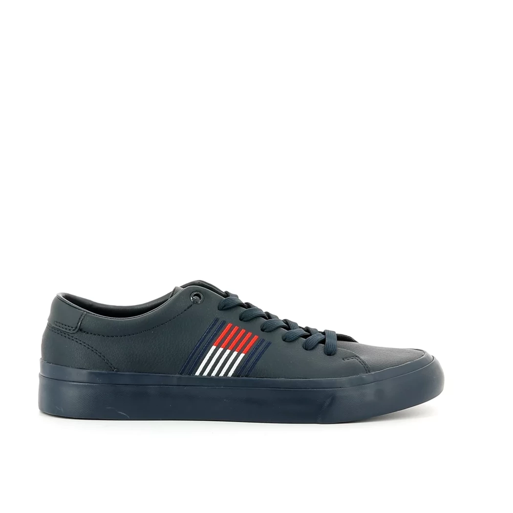 Image (2) de la chaussures Tommy Hilfiger - Chaussures à lacets Bleu en Cuir