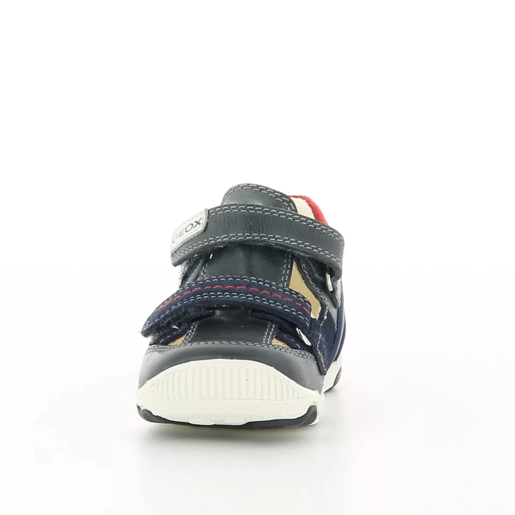 Image (5) de la chaussures Geox - Bottines ouvertes Bleu en Cuir