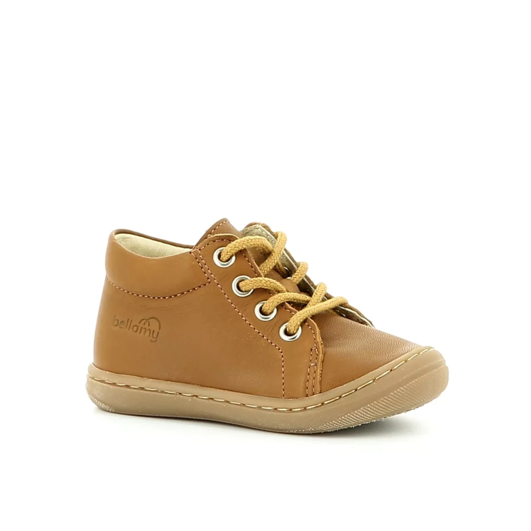 Image (1) de la chaussures Bellamy - Bottines Cuir naturel / Cognac en Cuir