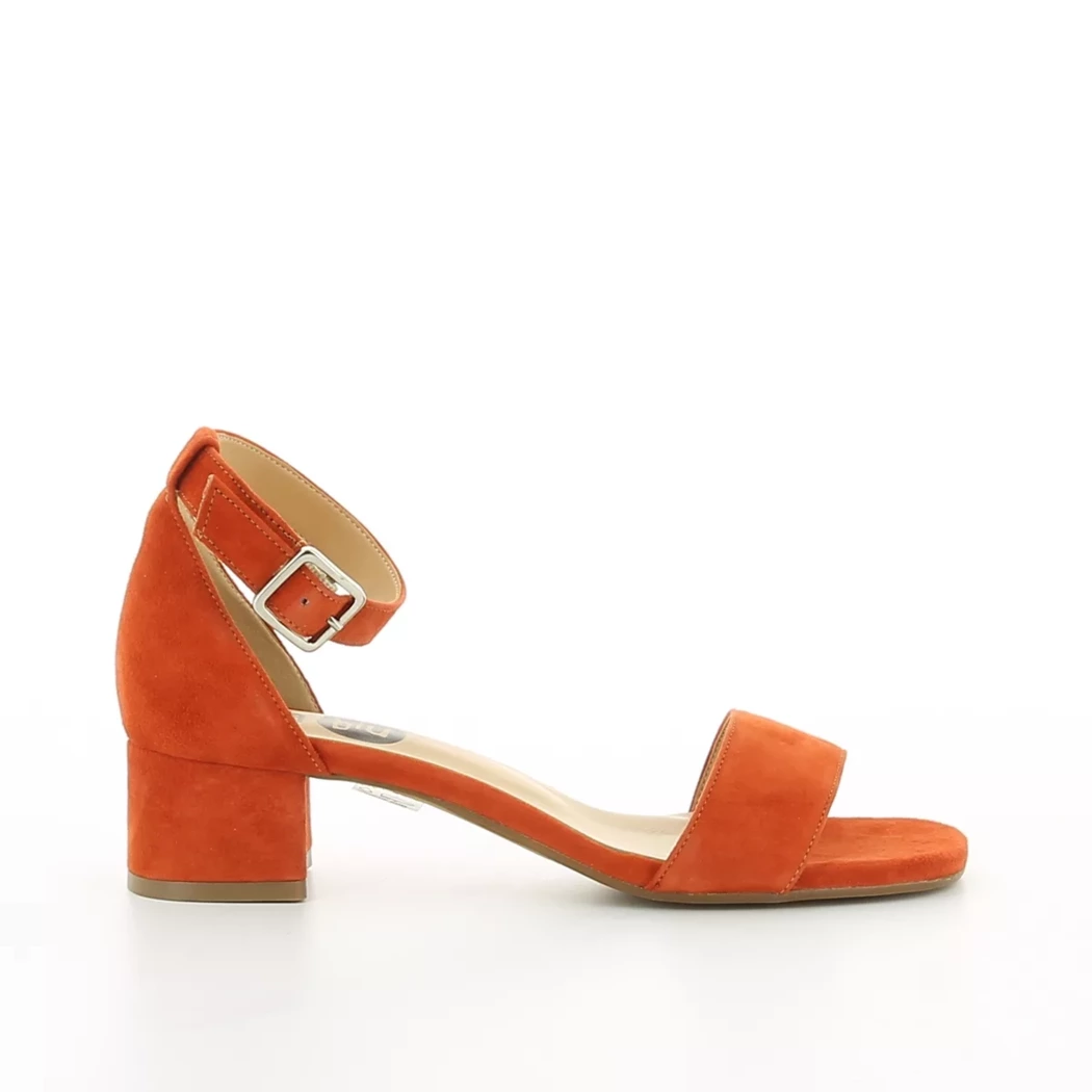 Image (2) de la chaussures Emme Blu - Sandales et Nu-Pieds Orange en Cuir nubuck Image (2) de la chaussures Emme Blu - Sandales et Nu-Pieds Orange en Cuir nubuck