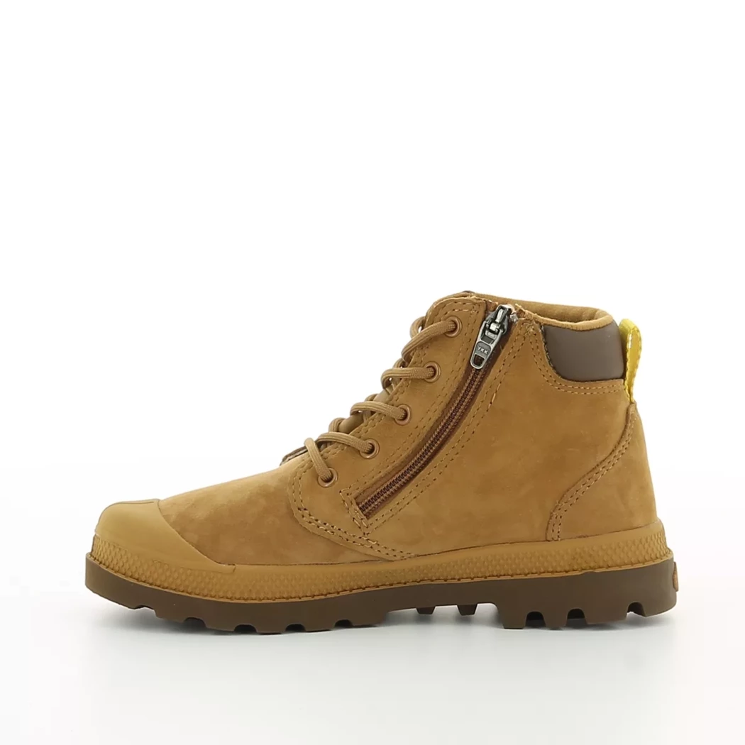 Image (4) de la chaussures Palladium - Bottines Cuir naturel / Cognac en Cuir nubuck