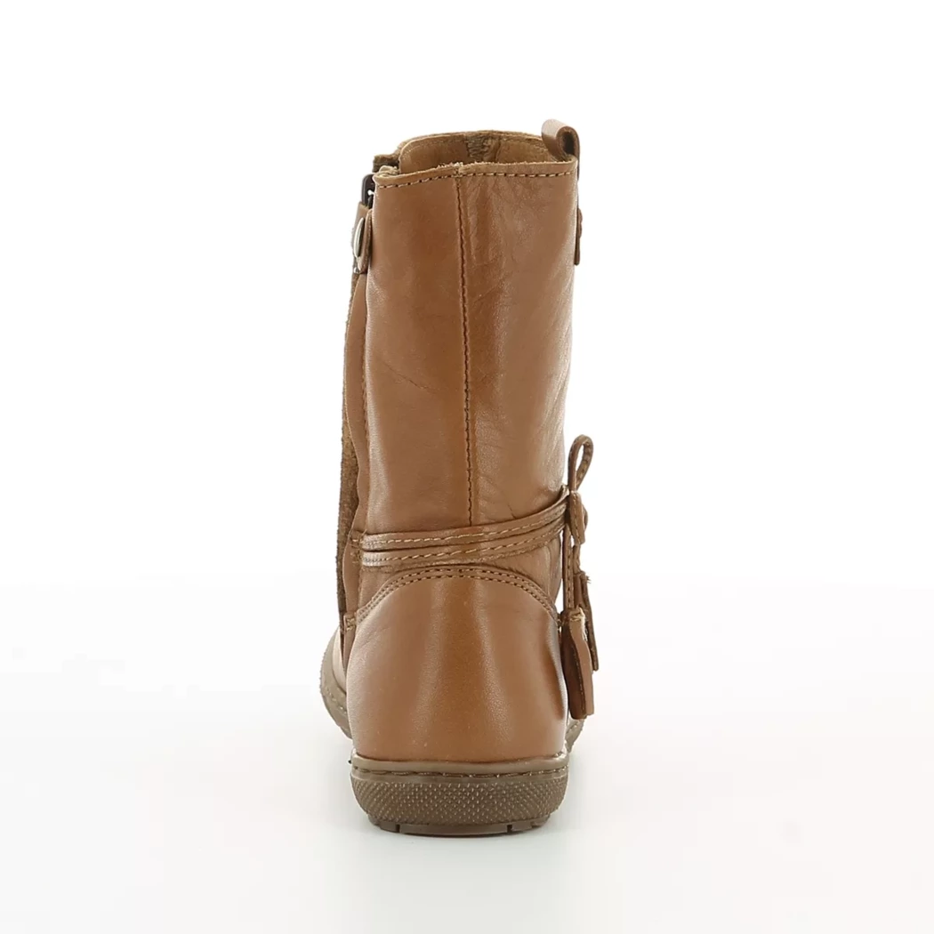 Image (3) de la chaussures Norvik - Boots Cuir naturel / Cognac en Cuir