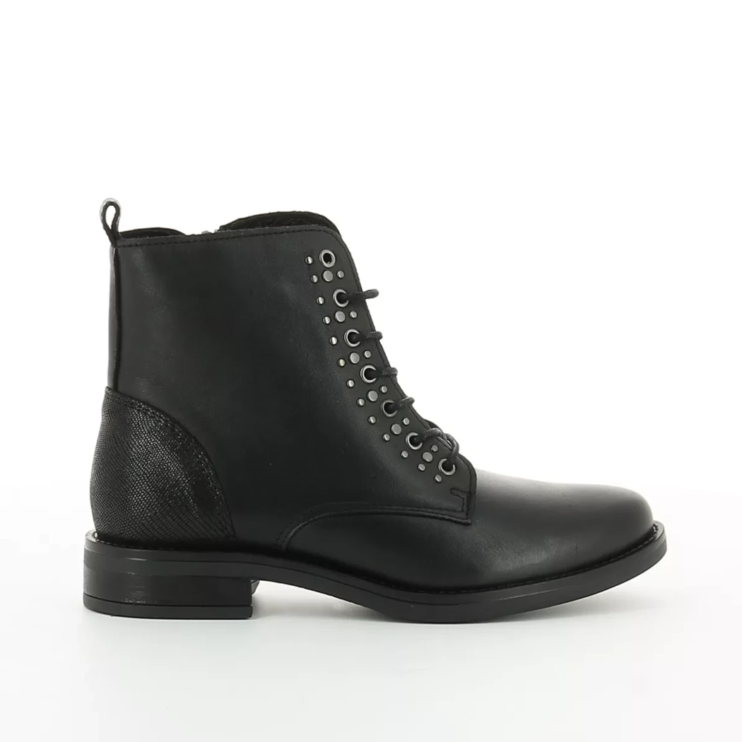 Image (2) de la chaussures Margarita mariotti - Bottines Noir en Cuir