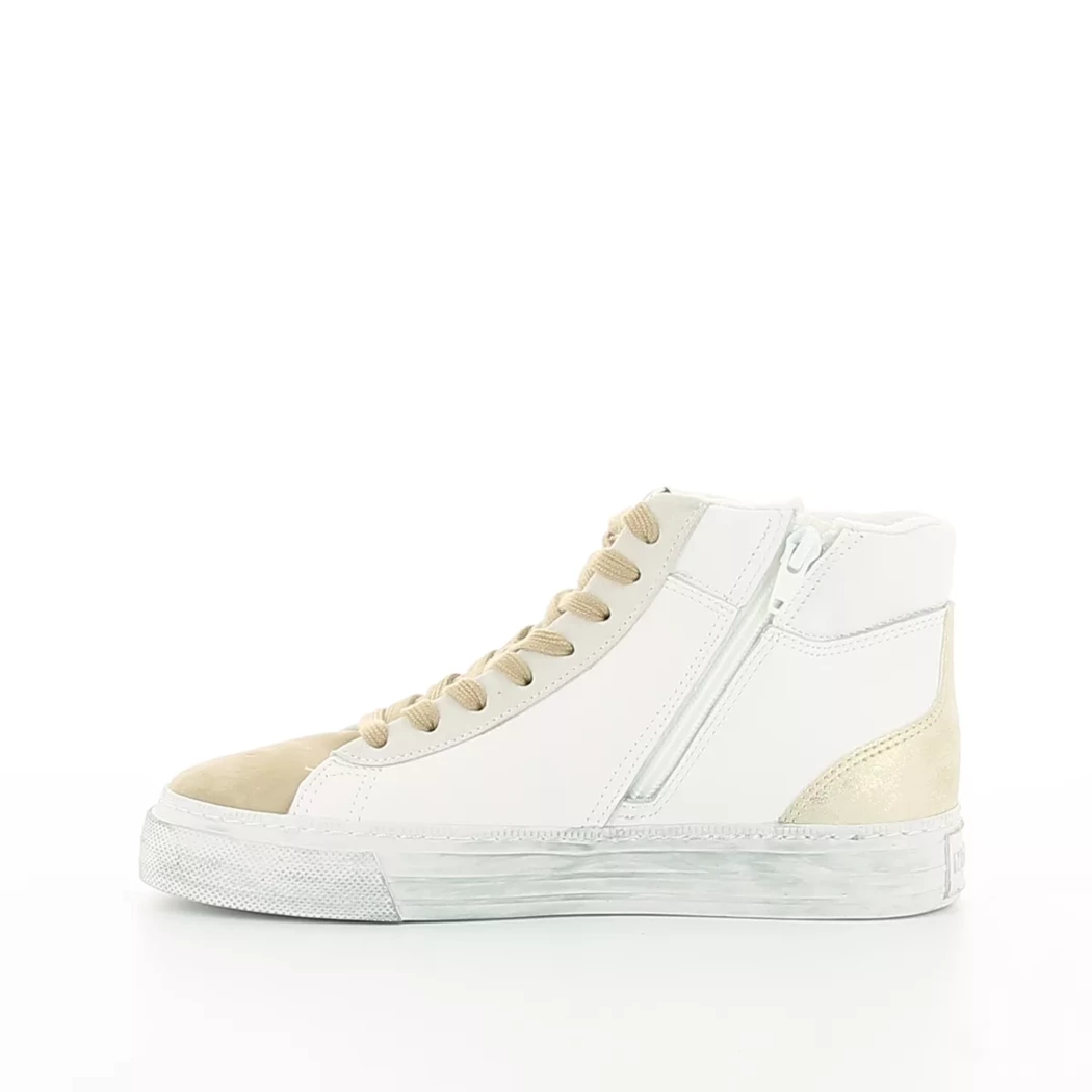 Image (4) de la chaussures No Name - Bottines Blanc en Cuir