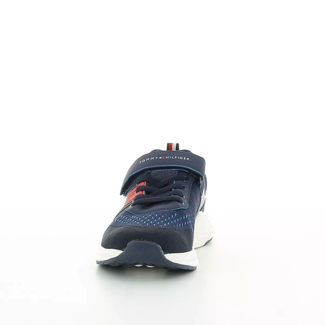 Image (5) de la chaussures Tommy Hilfiger - Baskets Bleu en Multi-Matières