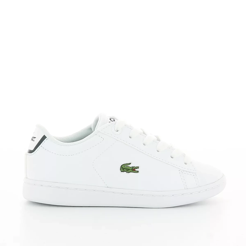 Image (2) de la chaussures Lacoste - Baskets Blanc en Cuir synthétique