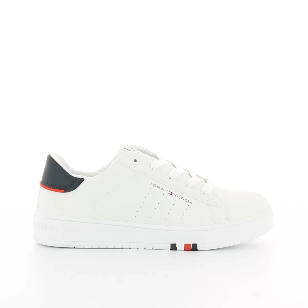 Image (2) de la chaussures Tommy Hilfiger - Baskets Blanc en Cuir synthétique