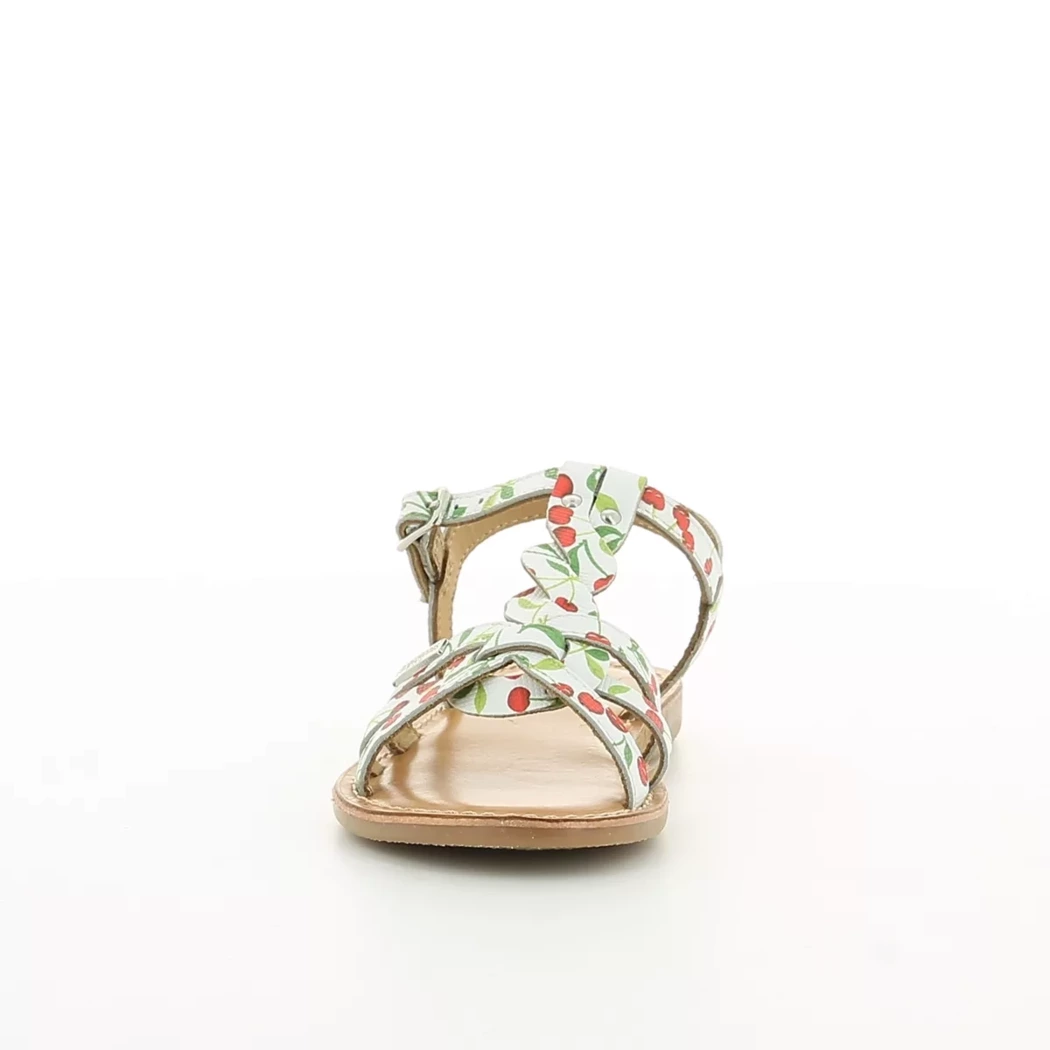 Image (5) de la chaussures Les Tropeziennes - Sandales et Nu-Pieds Blanc en Cuir