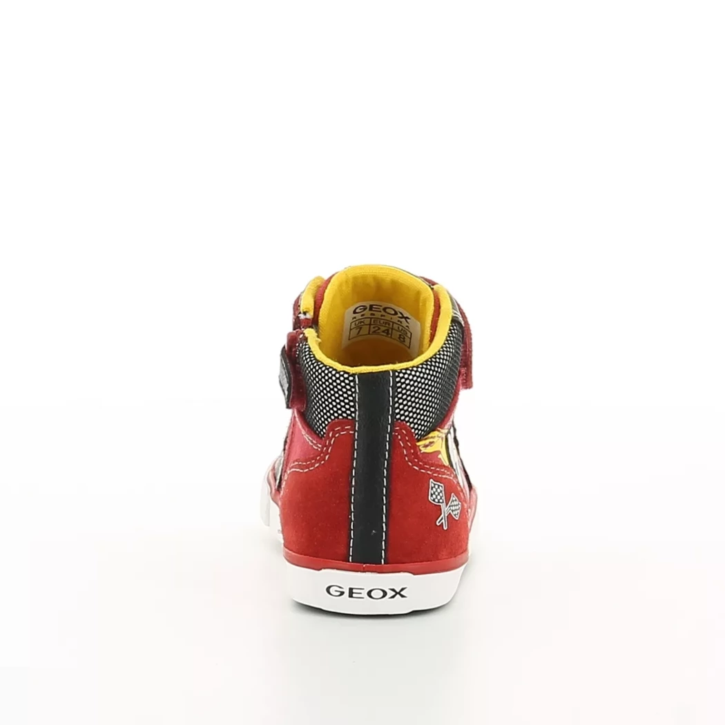 Image (3) de la chaussures Geox - Baskets Rouge en Textile