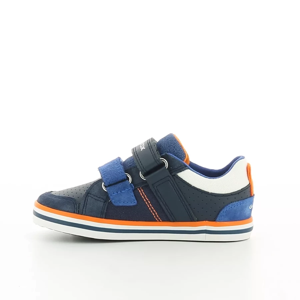 Image (4) de la chaussures Geox - Chaussures à velcro Bleu en Cuir synthétique