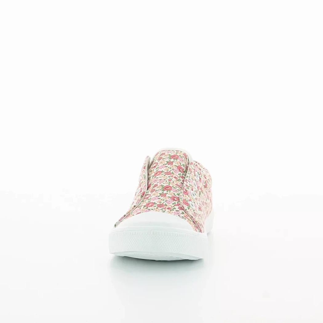 Image (5) de la chaussures BBS - Baskets Blanc en Textile