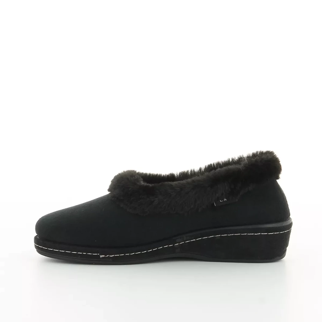 Image (4) de la chaussures Scapa - Pantoufles et Chaussons Noir en Textile