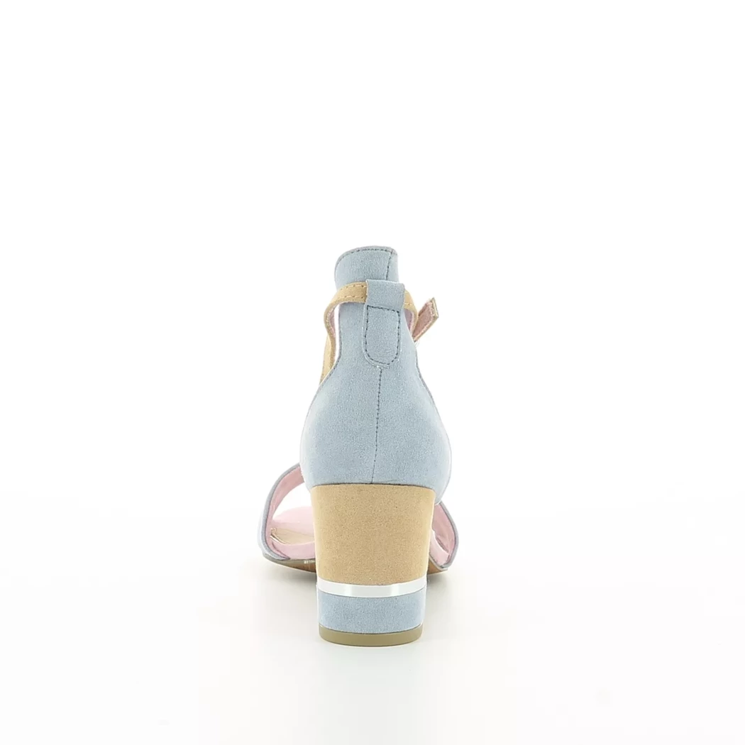 Image (3) de la chaussures Marco Tozzi - Sandales et Nu-Pieds Bleu en Cuir synthétique
