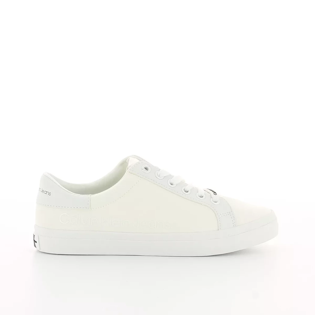 Image (2) de la chaussures Calvin Klein - Baskets Blanc en Textile