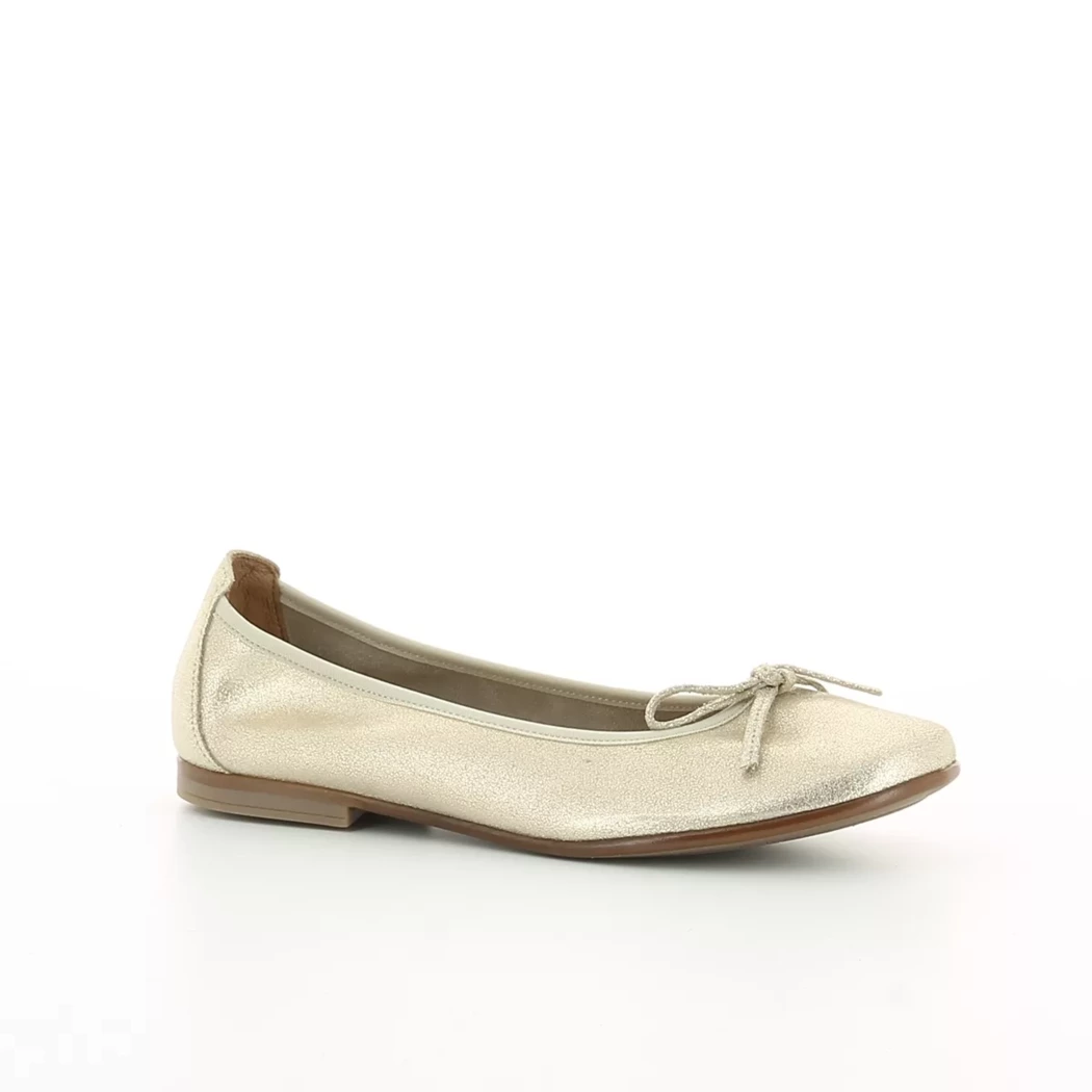 Image (1) de la chaussures Bellamy - Ballerines Or / Bronze / Platine en Cuir