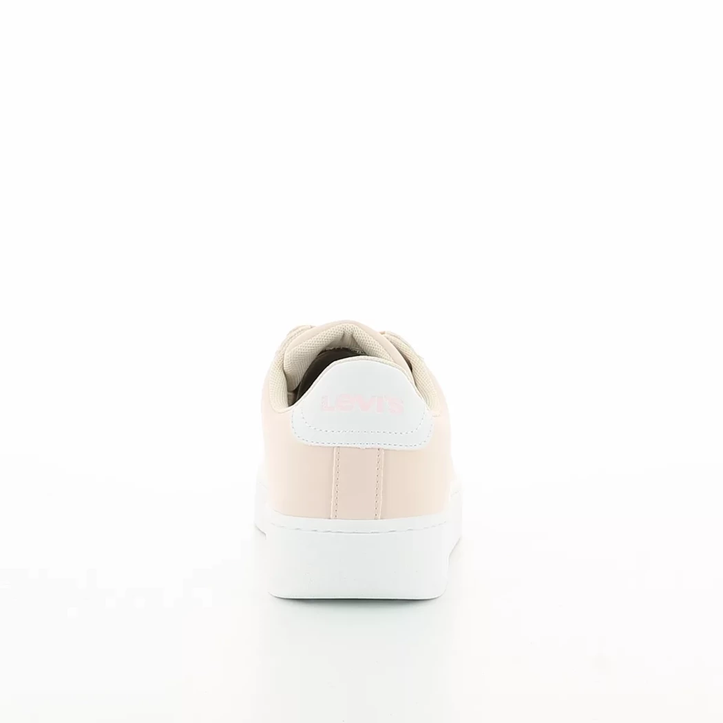 Image (3) de la chaussures Levi's - Baskets Rose en Cuir synthétique
